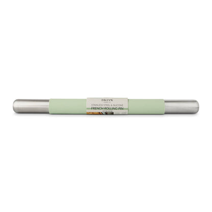 SS French Rolling Pin with Silicone - Spearmint