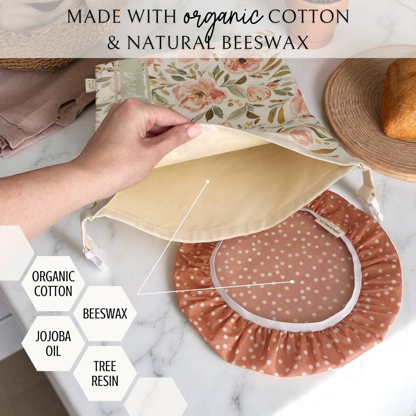 Artist Series Bread Baker Set - Sweetpea Garden