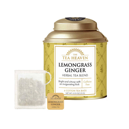 Lemongrass Ginger Mini Tea Bag Canister