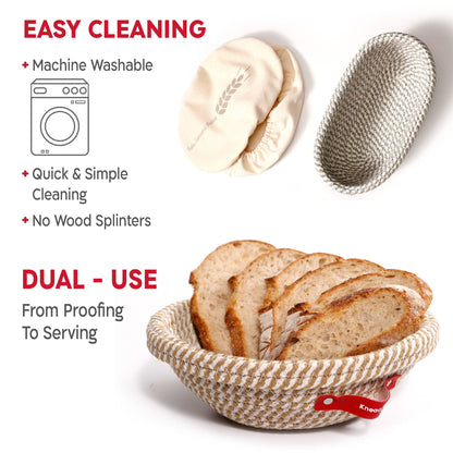 KneadAce PRO Sourdough Kit with 34oz PRO Jar