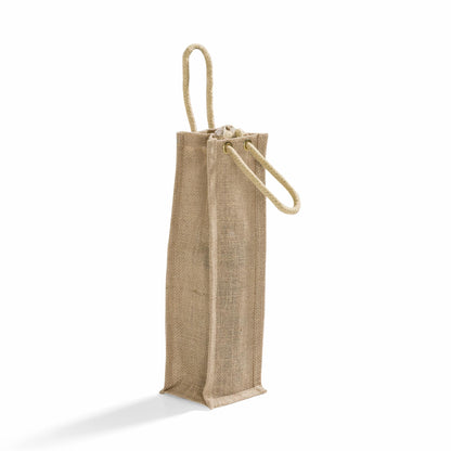 Jute Wine Bag - 2 bottle size