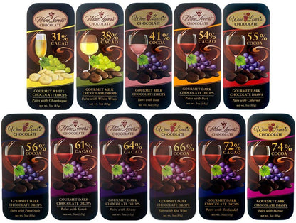 3oz Tin Wine Lover's Chocolate - Pairs with Pinot Noir