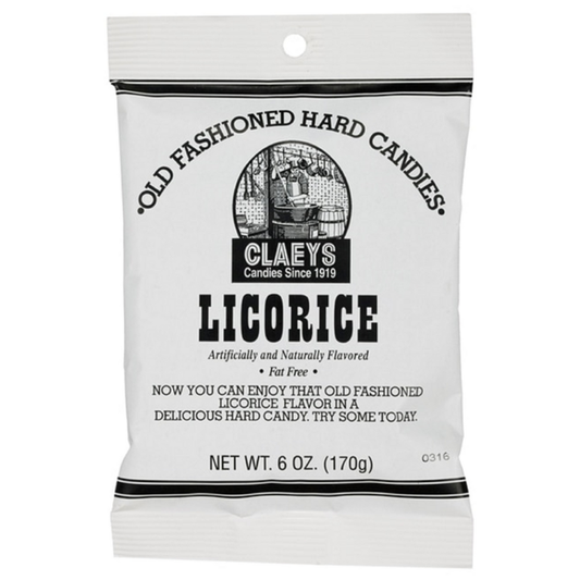 Claeys Old Fashioned Hard Candies - Licorice