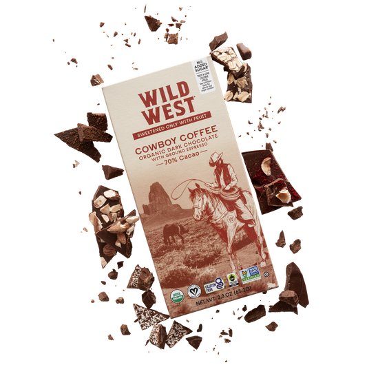 Wild West Cowboy Coffee chocolate bar