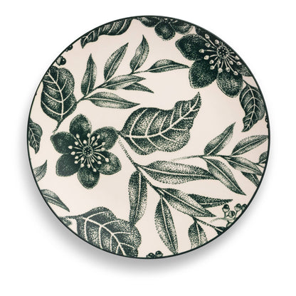 8.5" Salad Plate - Textured Leaves