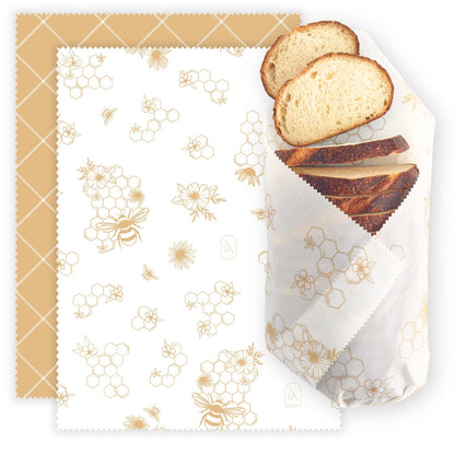 XL Beeswax Bread Wraps