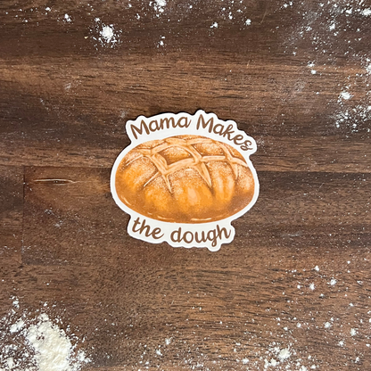 Sourdough Starter Waterproof Sticker