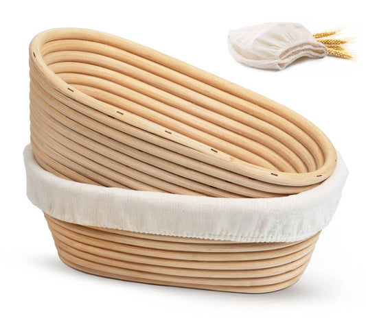Kook Proofing Baskets and Liners, 9.8 Inch