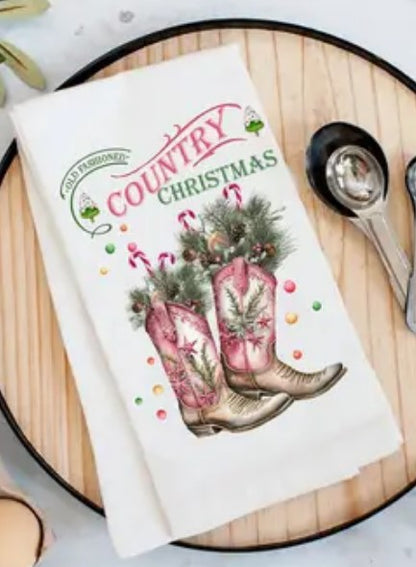 Country Girl Christmas Gift Box