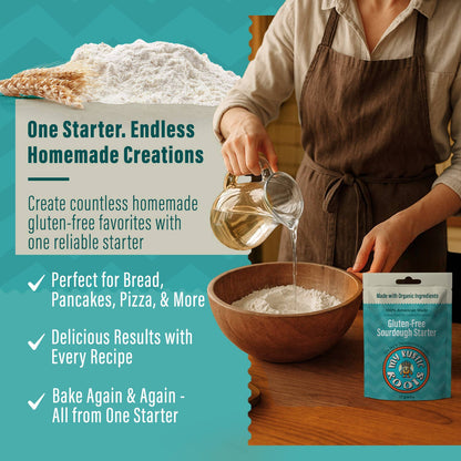 Gluten-Free Sourdough Starter Culture - Bestseller