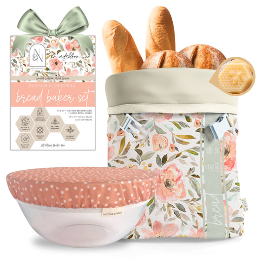 Artist Series Bread Baker Set - Sweetpea Garden