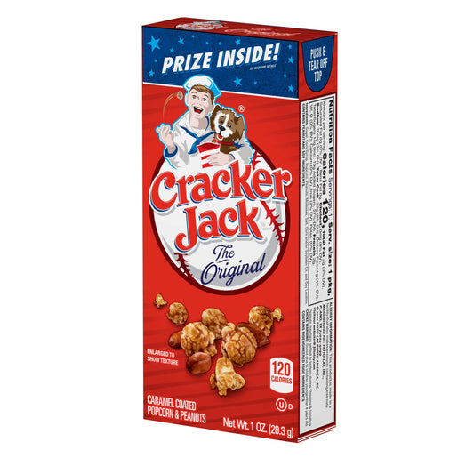 Cracker Jacks, Original Box Packaging, 1oz