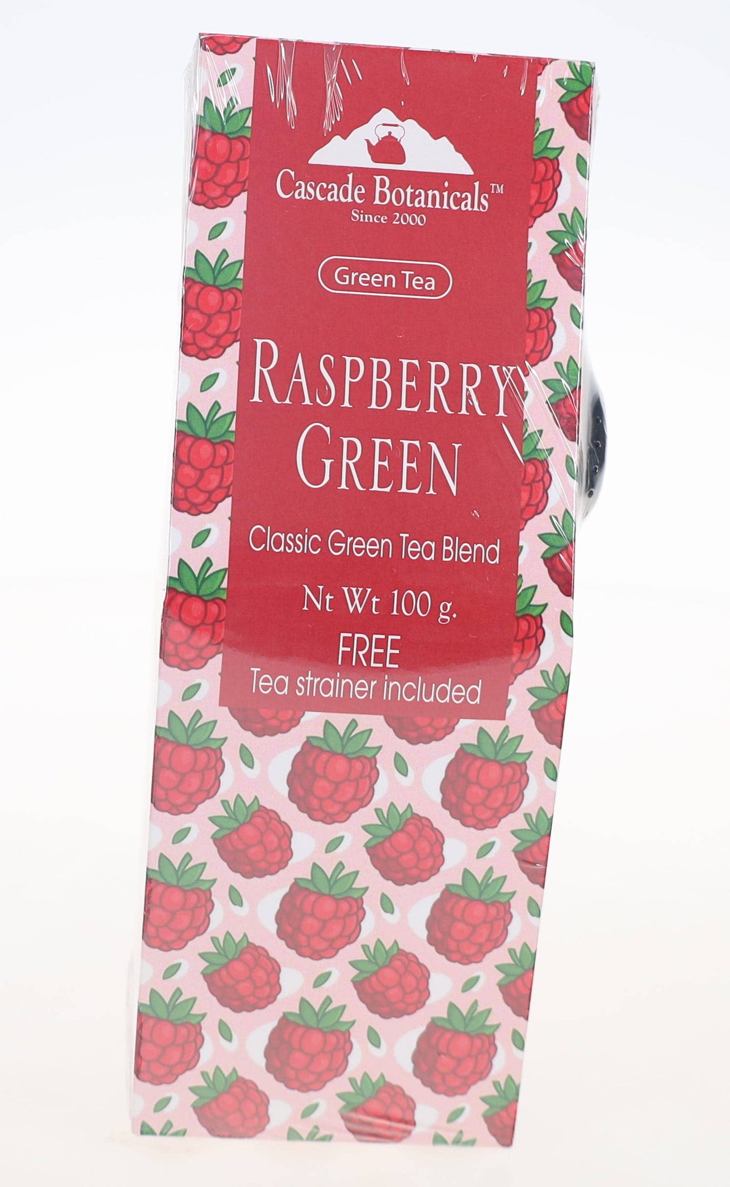 Green Loose Tea Gift Box, Classic Flavors, FREE STRAINER: Mango Green