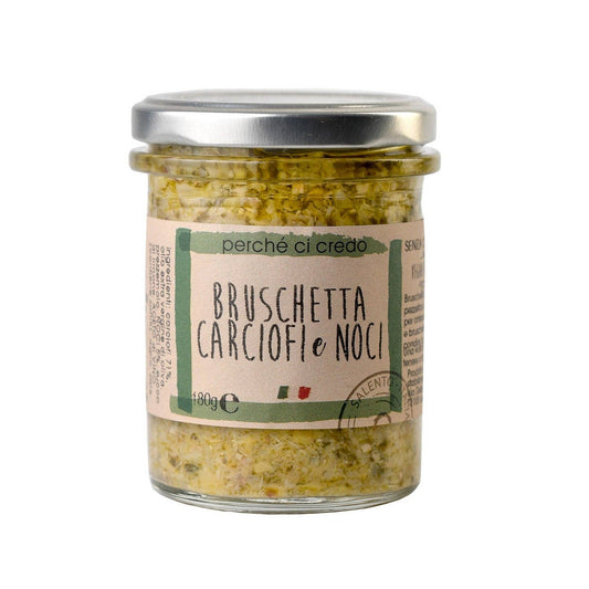 Artichoke and Walnut  Bruschetta by Perché ci Credo