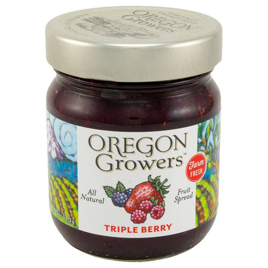 Oregon Growers - Fruit Spread 12oz Triple Berry