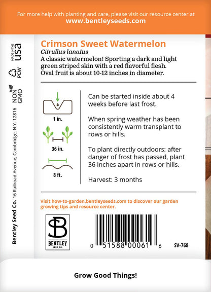 Watermelon-Crimson Sweet