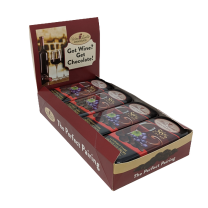 3oz Tin Wine Lover's Chocolate - Pairs with Pinot Noir