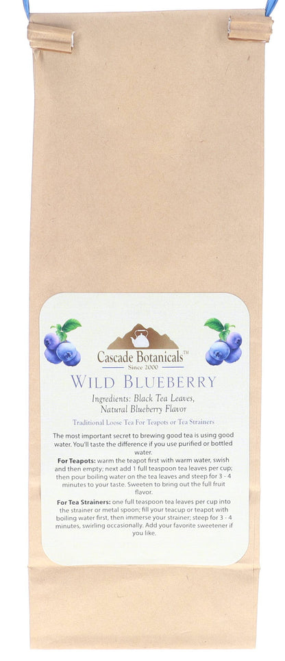 New Wild Blueberry Black Loose Tea