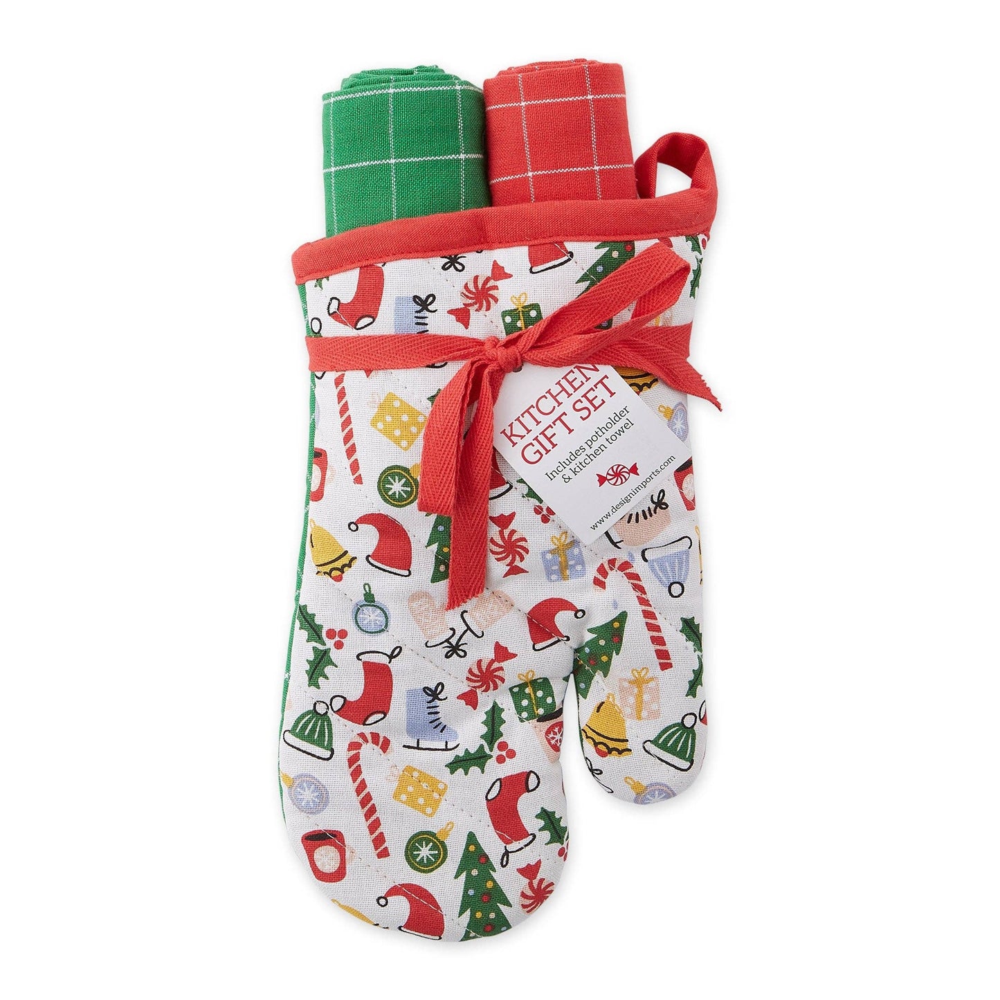 Holiday Vibes Oven Mitt Gift Set