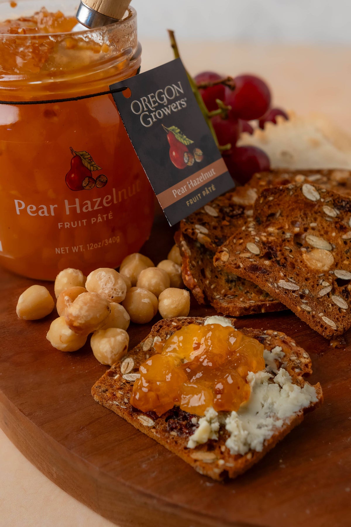 Pear Hazelnut Fruit Pate