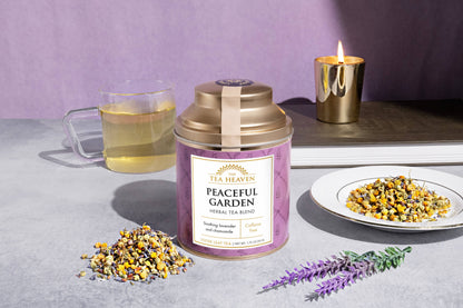 Peaceful Garden Loose Leaf Canister