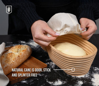 Kook Proofing Baskets and Liners, 9.8 Inch