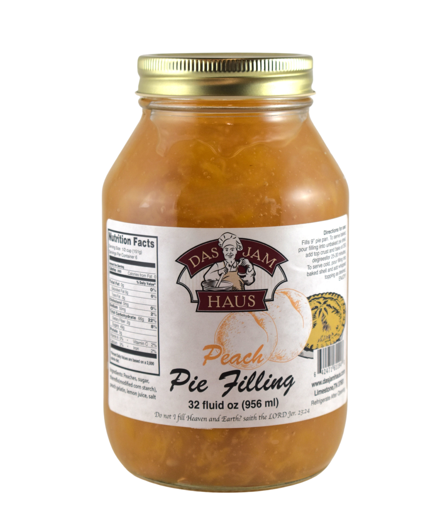 Peach Pie Filling