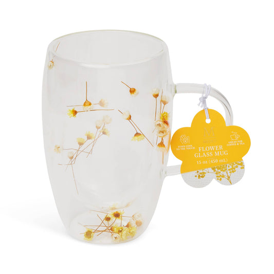 15oz DW Mug Yellow Daisies