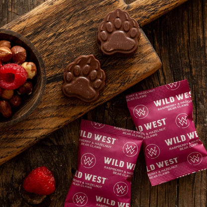 Raspberry & Hazelnut Bear Claws