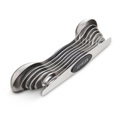 Magnetic Measuring Spoons With Leveler
