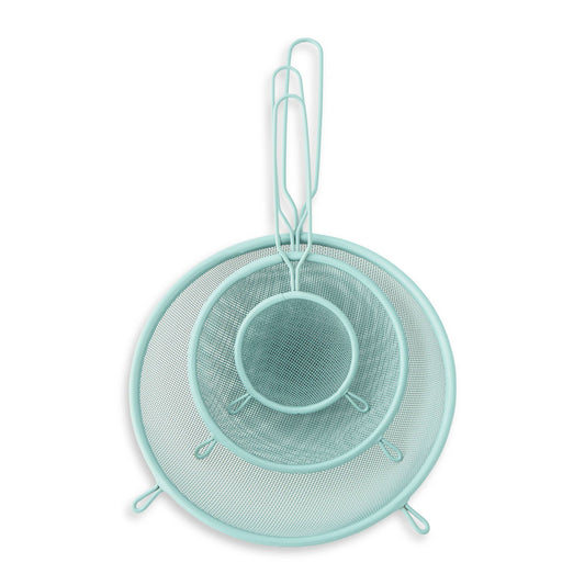 3pc Strainer Set - French Blue