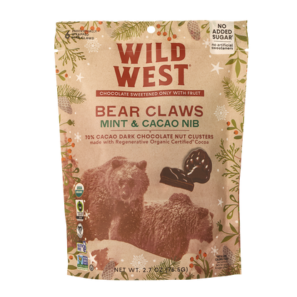 Mint Cacao Nib Bear Claws