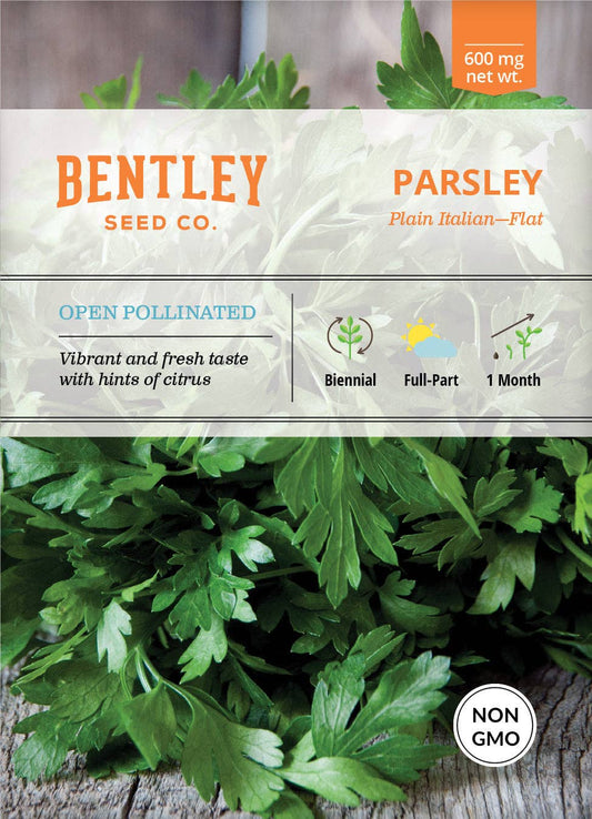 Parsley, Plain Italian Seed Packets