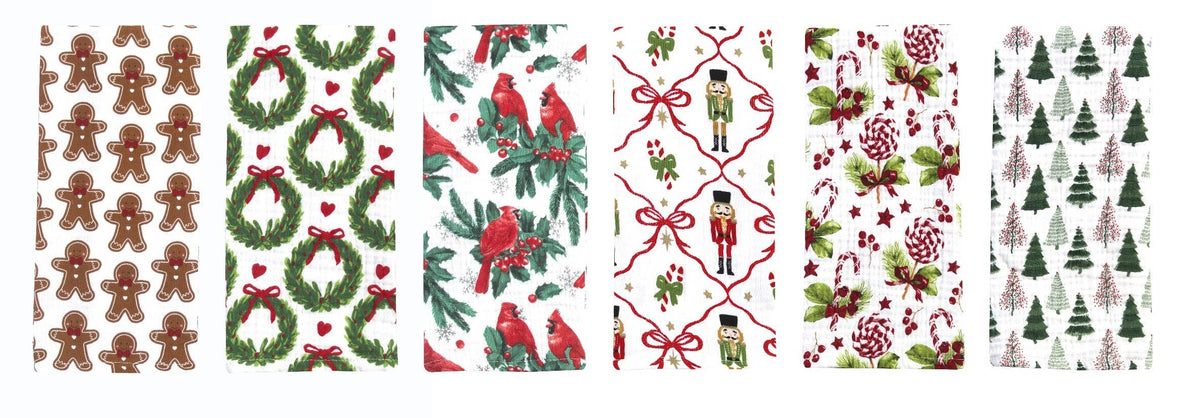 Christmas Floursack Kitchen Towel