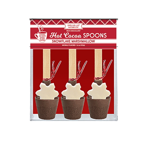 Snowflake Marshmallow Hot Chocolate Spoon