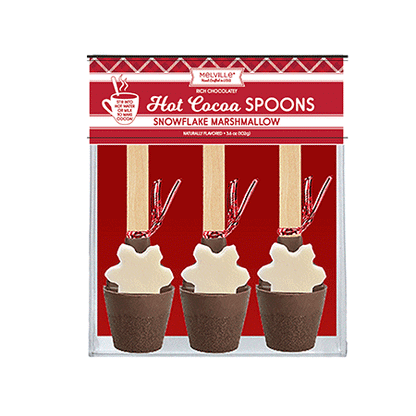 Snowflake Marshmallow Hot Chocolate Spoon