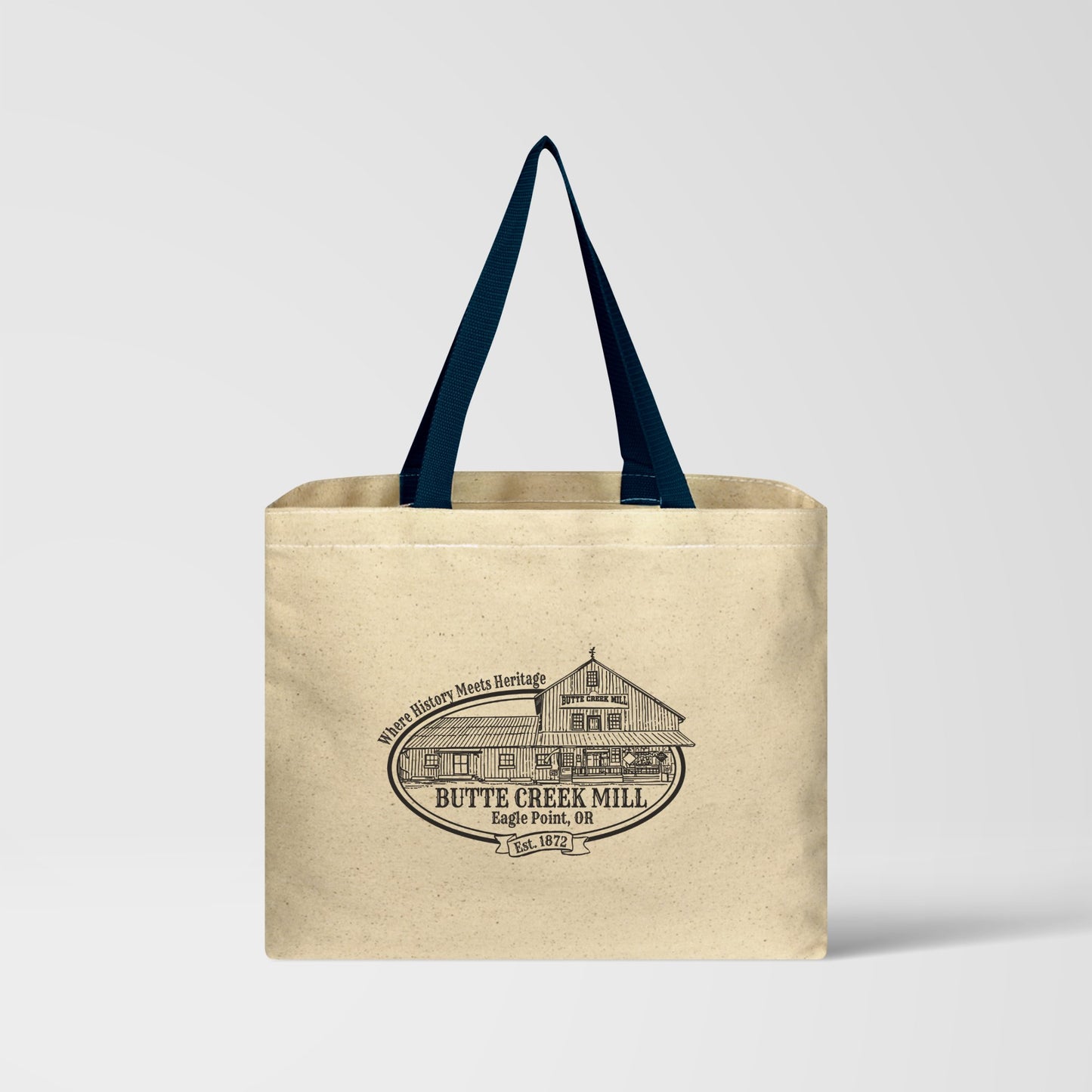 Traveler Cotton Canvas Logo Tote