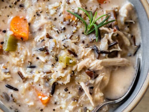 Wild Rice Chicken soup